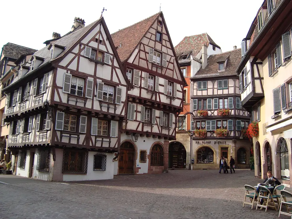 Village d'Eguisheim, en Alsace