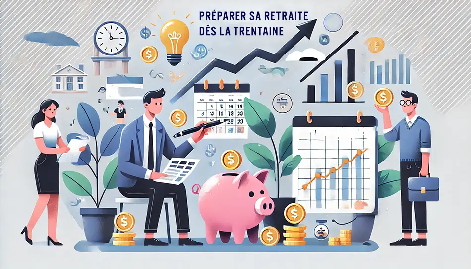 Préparer sa retraite dès la trentaine, Illustration d'article