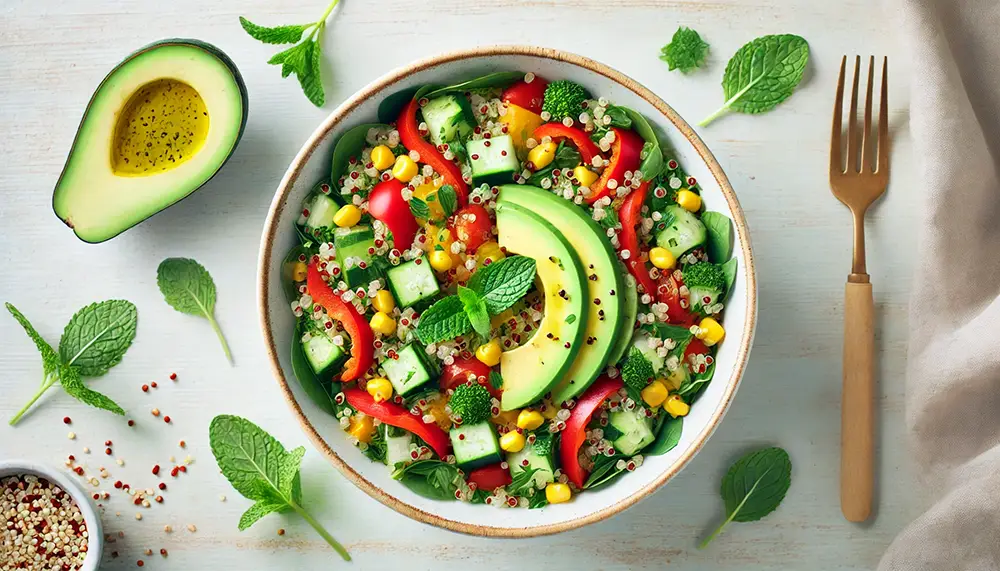 Salade de Quinoa Colorée