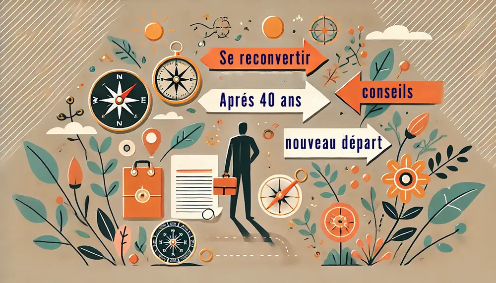 Se reconvertir après 40 ans - illustration